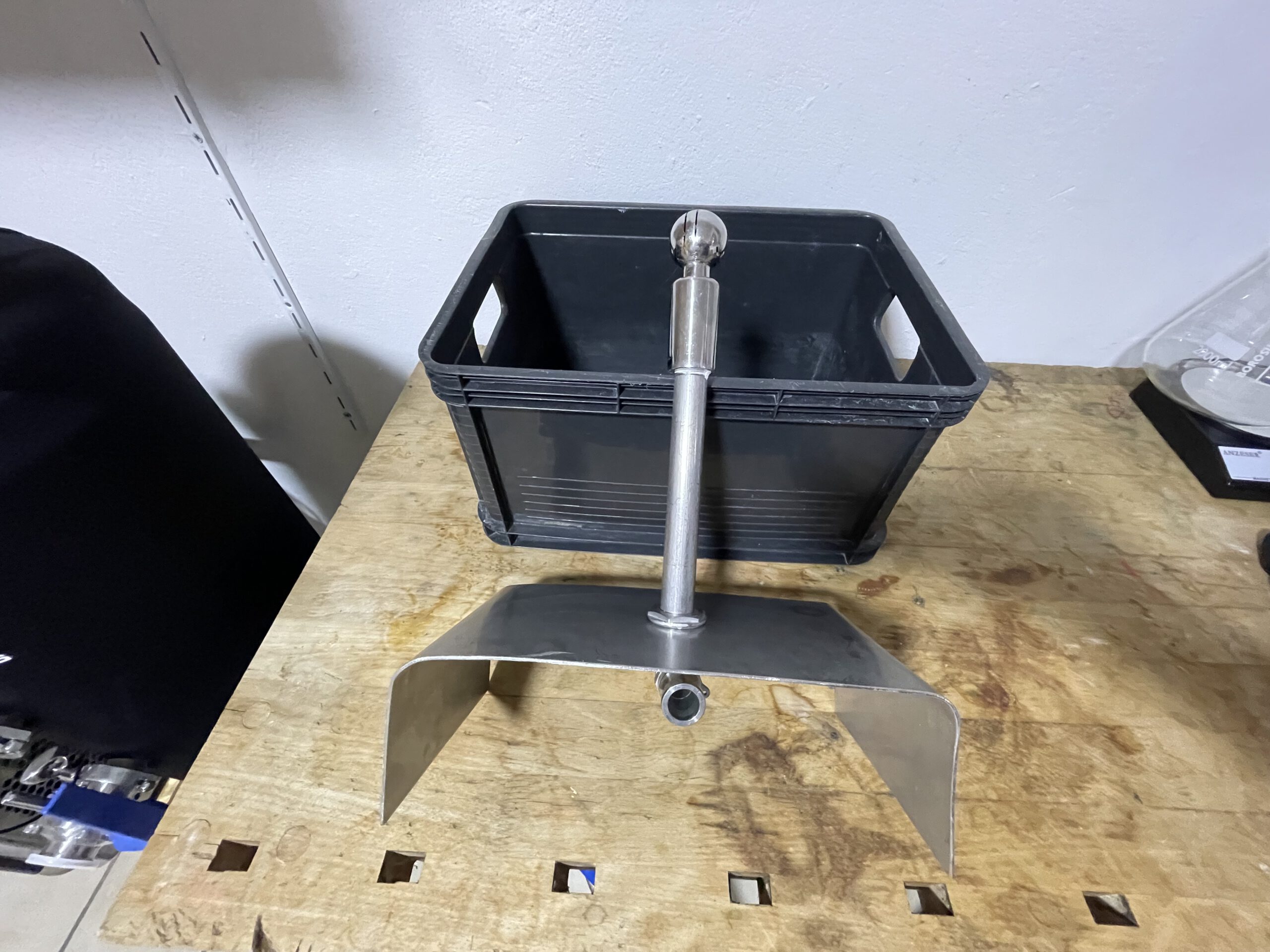 Keg Washer zusammen gebaut